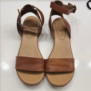Timberland Tan Leather Sandals